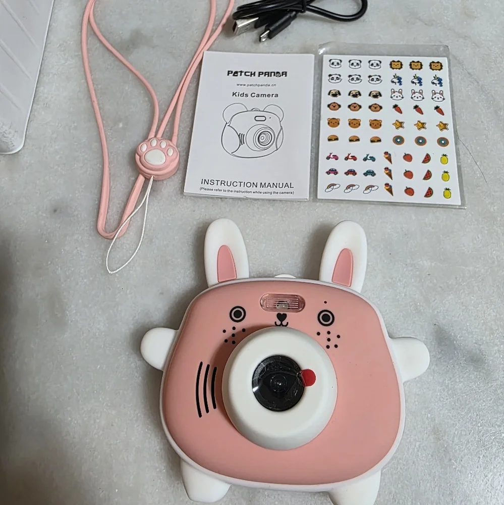 Kids Camera Model KC03 BB PATCH PANDA